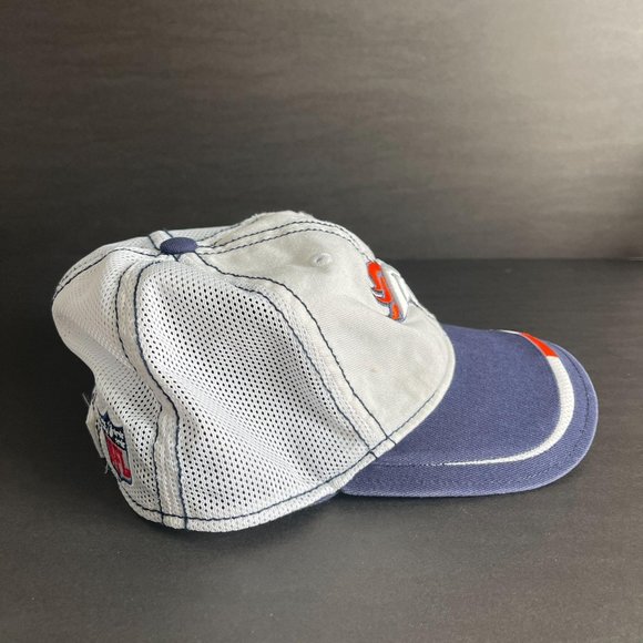 Denver Broncos Reebok On field Strap back Mesh Hat - Picture 2 of 6